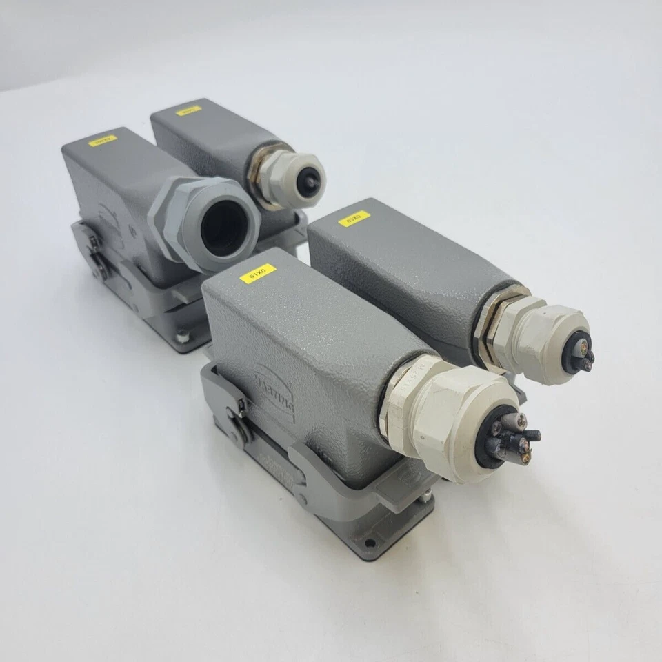 Лот 4 Harting 19300161522 боковой вход капота 27A229R01 M32 Han тип 4X/12 корпус - Изображение 1 из 4