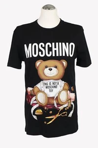 Moschino Herren T-Shirt Gr. M (48) Schwarz - Bild 1 von 5
