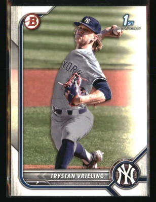 Trystan Vrieling 2022 Bowman Draft 1st Edition #BD-43 BASEBALL Card - Image 1 of 2