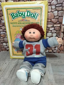 Cabbage Patch Kids Coleco Doll Boy 1978, (1982) Original Appalachian Outfit 31 - Picture 1 of 15