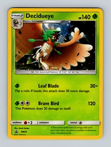 Pokemon TCG Sun & Moon Promo Decidueye Galaxy/Bubble Holo #SM55 - Picture 1 of 1