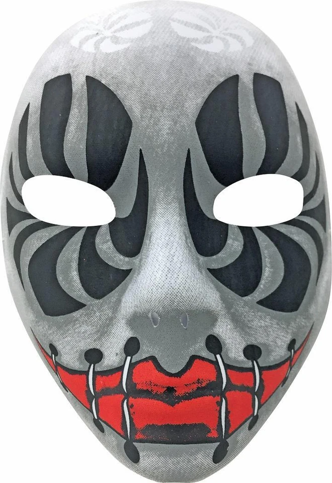Evil Eyes Clown Half Mask Scary Killer Fancy Dress Halloween Costume Accessory - Image 1 of 1