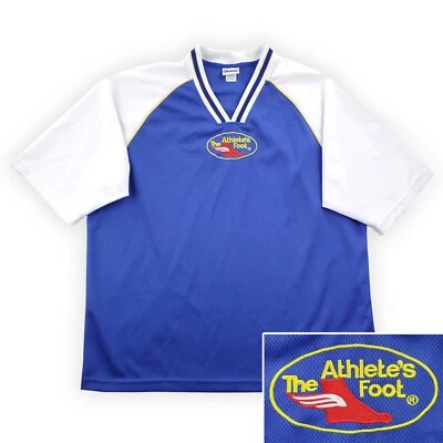Camisa Jersey Pie de Atleta Vintage Malla Transpirable Suelto Uniforme Para Hombre 2XL Foto 1 de 4