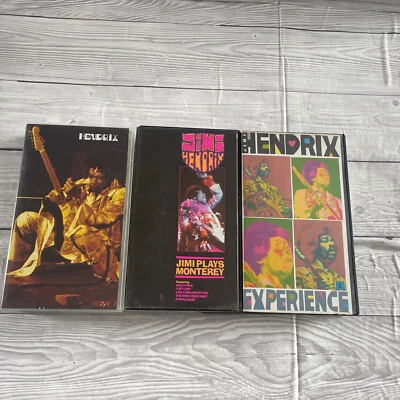 Jimi Hendrix VHS Experience, Jimi Plays Monterey, Band Of Gypsys - Imagen 1 de 4