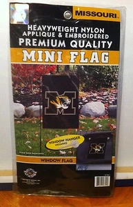 Missouri Tigers Mizzou Heavyweight Nylon Premium Quality Mini Garden Window Flag - Picture 1 of 1