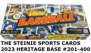 CHEAP! 2023 Topps Heritage BASE CARDS #200-400 | PICK YOUR CARD TO COMPLETE SET - Picture 1 of 1