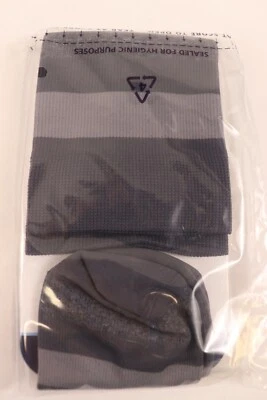 NEW SIGVARIS Size A Compression Socks Women's Graphite Stripe 15-20mm Micro $79  - Image 1 of 4