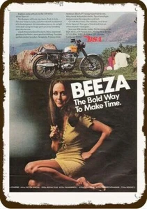 1969 BSA VICTOR SPECIAL 441cc Motorcycle Vint-Look DECORATIVE REPLICA METAL SIGN - Picture 1 of 1