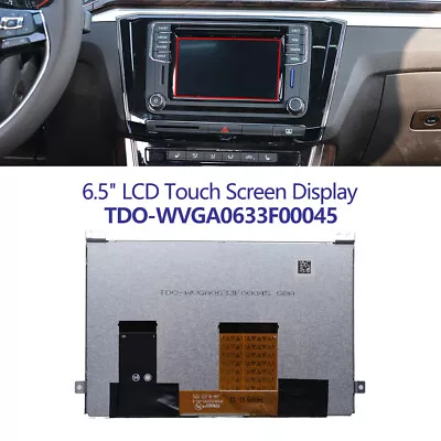 TDO-WVGA0633F00045 6.5'' OEM Touch Screen Display For VW MIB STD2 200 600 680 - Image 1 of 4