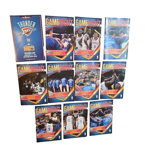 OKC Thunder Game Night Program Lot (48) 2008–18 Playoffs WCF Durant Westbrook - Picture 1 of 22