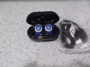 Jaybird Run True Wireless Earbuds Headphones Sweatproof Workout Sports-Blue - Picture 1 of 2