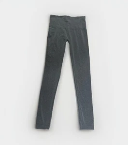 Spanx Women's Pull On Leggings Medium Gray Elastic Waist Wide Band Tummy Control - Picture 1 of 6