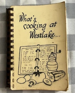 Battle Creek Michigan Cookbook-what's Cooking At Westlake...1981-454 Pages !! - Picture 1 of 11