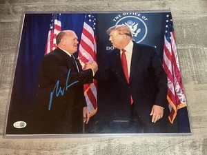 Tom Holman The Boarder Czar signiert 8x10 Dual Echtheitszertifikate Präsident Donald Trump - Bild 1 von 3
