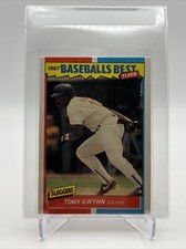 1987 Fleer Baseball's Best Tony Gwynn Baseball Card #17 Mint FREE SHIPPING