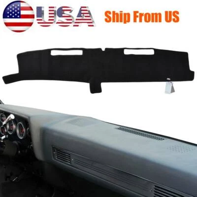 Dash Cover Mat Dashboard Cover Dashmat For Chevy C10 C20 C30 K10 K20 K30 81 - 87 - Изображение 1 из 4