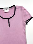 Chanel Boutique Rare Top Archive Collection By Karl Lagerfeld Crop Ribbed Knit