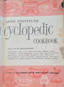 Culinary Arts Institute Encyclopedic Cookbook 1959 New Revised Edition Vintage - Foto 1 di 12
