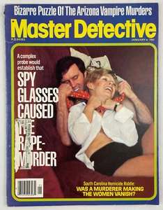 Master Detective Magazine, January 1978, Vintage True Crime Stories, Pulp - Picture 1 of 4