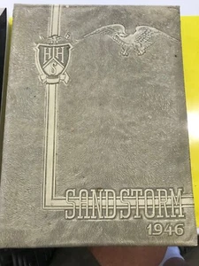 1945-46 Hobbs High School Yearbook, Hobbs, New Mexico - Sandstorm - Picture 1 of 17