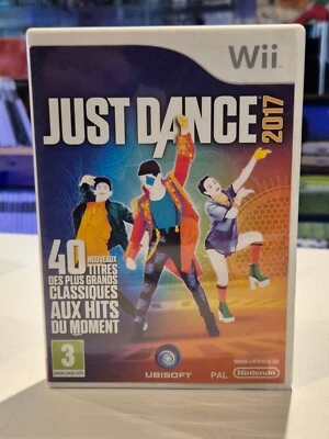 Jeu Nintendo Wii Just Dance 2017 Complet avec notice PAL Français - Photo 1/4