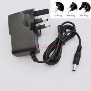 AC DC Power Supply Charger Black Adapter 10V 1A 1 M US/UK/EU/AU Plug 5.5*2.5mm - Picture 1 of 14