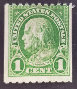 United States, nice 1 cent green coil stamp unused - Picture 1 of 2