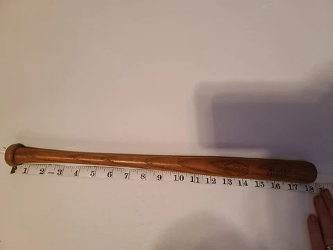Vintage Adirondack St. Louis Cardnals Mini Baseball Wood Bat 18 inches Cover