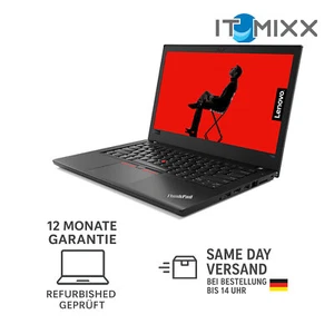 Lenovo THINKPAD T480 Core i5 8250U 1,6Ghz 8GB 14 " 256Gb FHD WID11 - Photo 1/5