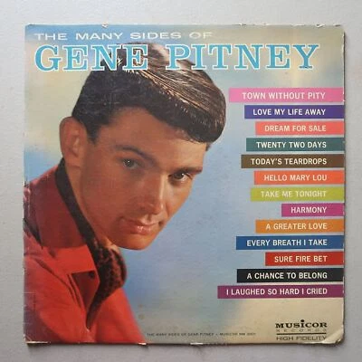 Gene Pitney The Many Sides Vinyl LP Musicor VG 70 Foto 1 de 4