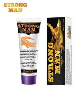 STRONG MAN CREAM FOR MEN 50ML FREE SHIPPING WORLD WIDE - Picture 1 of 3