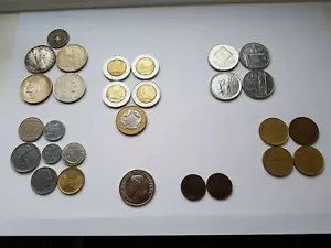 REPUBLICA ITALIANA Rare Coin L 500 Lire L200 L 100 Bulk Lot Joblot Mix Lira A054 - Picture 1 of 12