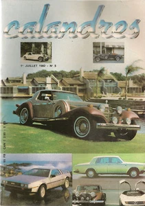 KÜHLER 5 1982 EXCALIBUR S1 S2 S3 S4 HENRY ROYCE DeLorean DMC 12 MERCEDES 600 - Bild 1 von 1