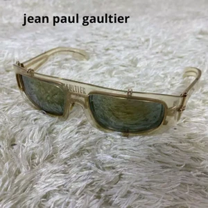 Jean Paul Gaultier 56-6202 Vintage Sunglasses Clear Frame made in Japan w/Case - Picture 1 of 9