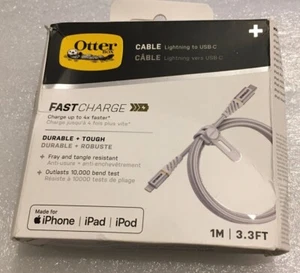OtterBox Premium Fast Charge Cable, 3.3ft - Lightning to USB-C MFi-Certified - Picture 1 of 1