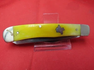 MOORE MAKER MATADOR TEXAS YELLOW BONE #5202TX - TEXAS TRAPPER - 4-1/8" - Picture 1 of 9
