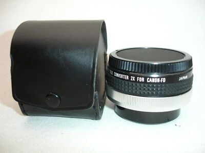 ALBINAR ADG auto tele converter lens 2x for CANON FD - FL mount camera w. box - Image 1 of 4
