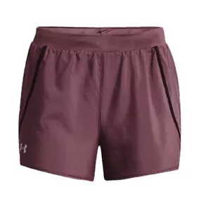 Pantalones Cortos Under Armour Para Mujer UA Mileage 3.0 Negro Malva Talla Grande L - Imagen 1 de 7