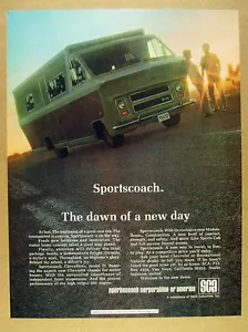 1970 Sportscoach Chevallero 25 Motorhome RV photo vintage print Ad - Picture 1 of 1