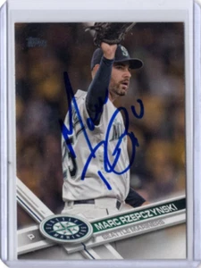 MARC RZEPCZYNSKI MLB Mariners 2017 Topps Auto Autographed Signed #US246 Card - Picture 1 of 2