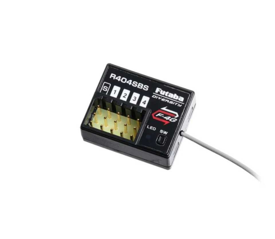 Futaba R404SBS F-4G T-FHSS Ricevitore telemetrico 4 canali 2,4 GHz [FUT01102364-1] - Immagine 1 di 1