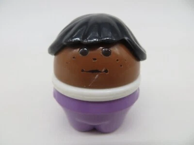 Little Tikes Toddle Tots Chunky People African American GIRL Purple lady *905 - Image 1 of 4