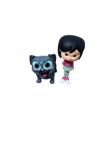 Disney Jr. Puppy Dog Pals Toy Figure CHLOE & Bingo preowned Cover