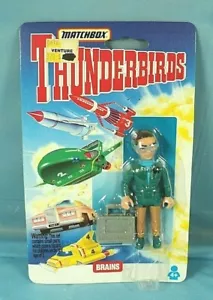 Thunderbirds Matchbox 1992 cerebros nuevos en tarjeta. - Imagen 1 de 4