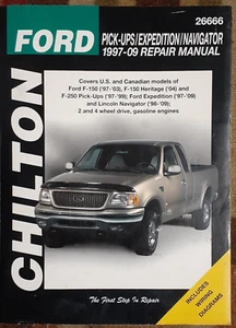 Chilton Ford Pick-Ups/Expedition/Navigator 1997-2009 Reparaturanleitung mit Kabeldiag - Bild 1 von 2