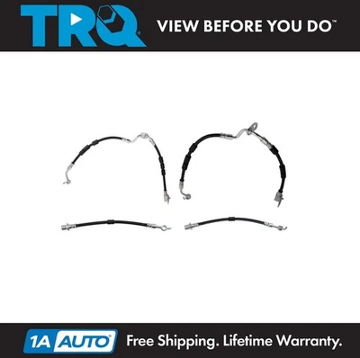 Juego de mangueras de freno TRQ para Ford Fusion Lincoln MKZ Mercury Milan 2009 Foto 1 de 4