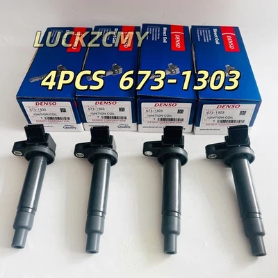 4x Bobinas de encendido Denso 90919-02230 673-1303 para Toyota Tundra 1998-2010 NUEVO Foto 1 de 4