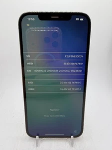 Apple iPhone 12 Pro Max - Grigio - 128GB - così com'è per recupero/parti/smontaggio - Foto 1 di 7