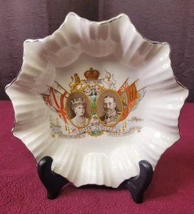 King George V & Queen Mary 1910-1935 Silver Jubilee BOWL, J&G Meakin, chinaware - Imagen 1 de 5