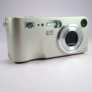 HP Digital Camera Photosmart M407 4.1MP Silver Tested - Picture 1 of 9